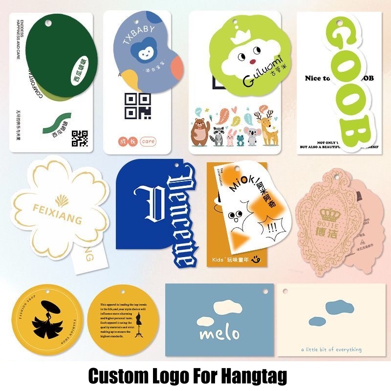 Sewing Labels - Etiquetas Colgantes Personalizadas para Ropa, Etiquetas