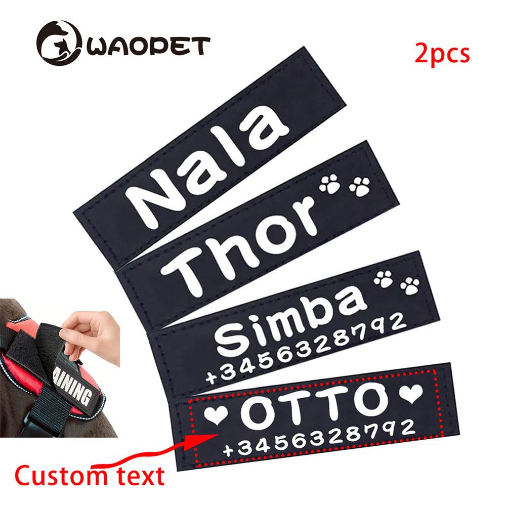 Sewing Labels - Etiquetas de identificación personalizadas para perros,