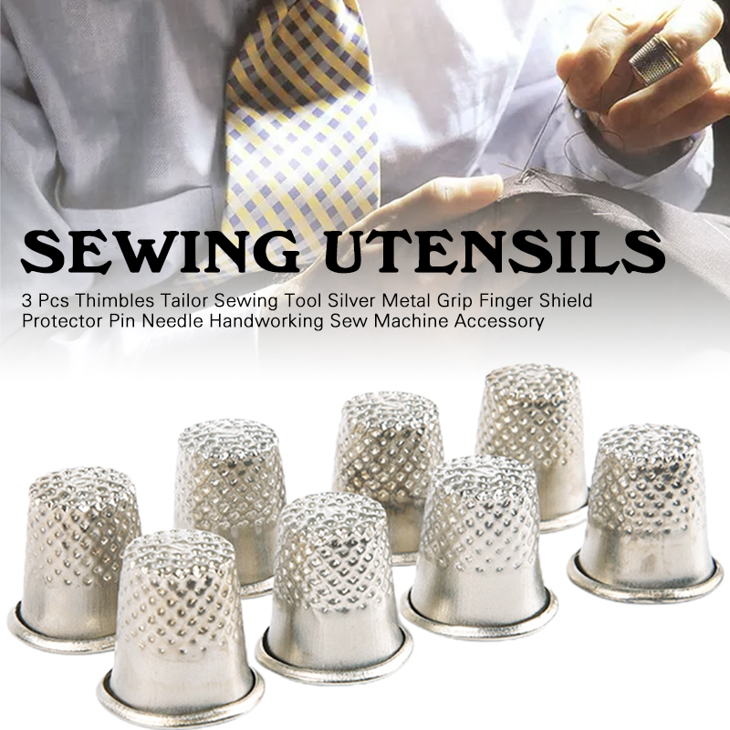 Sewing Thimble Metal - Dedales de costura de Metal para