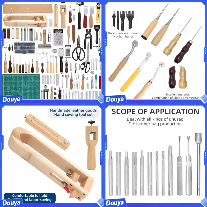 Sewing Thread Production - Kit de Costura de Cuero JP