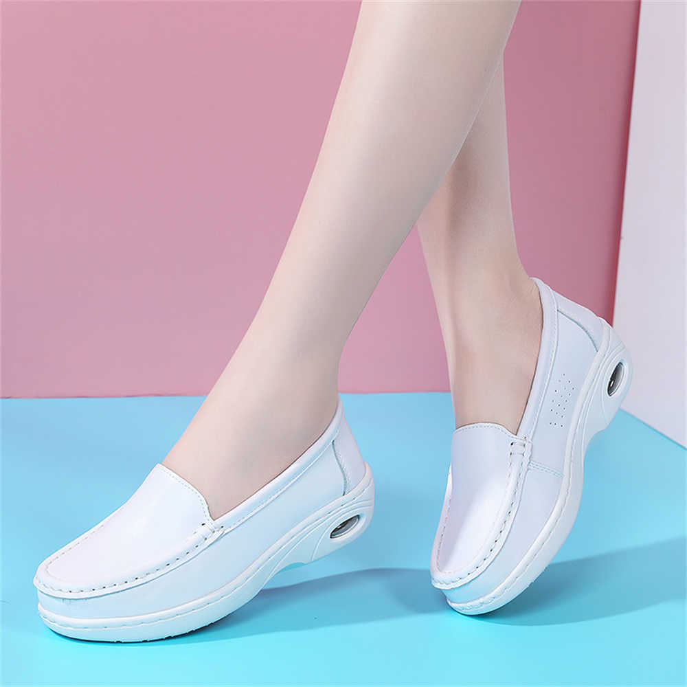 Sewing Industry - Zapatos de tacón de suela blanca