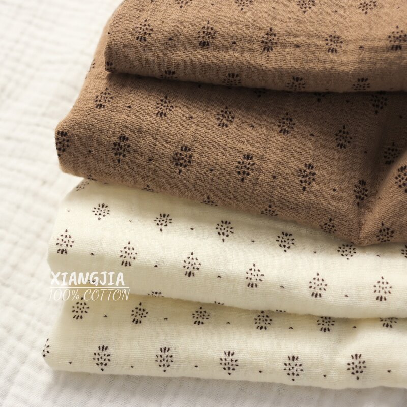 Sewing Tweed Fabric - Tela textil de algodón vintage de