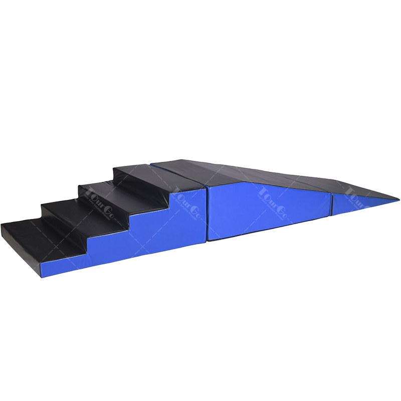 Gripper Foot Walking - Estera de cuña plegable para gimnasia,