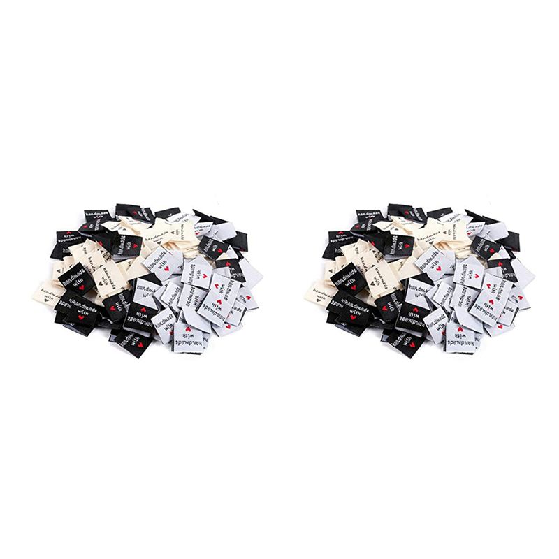 Sewing Labels - A02M-300 Etiquetas tejidas a mano para