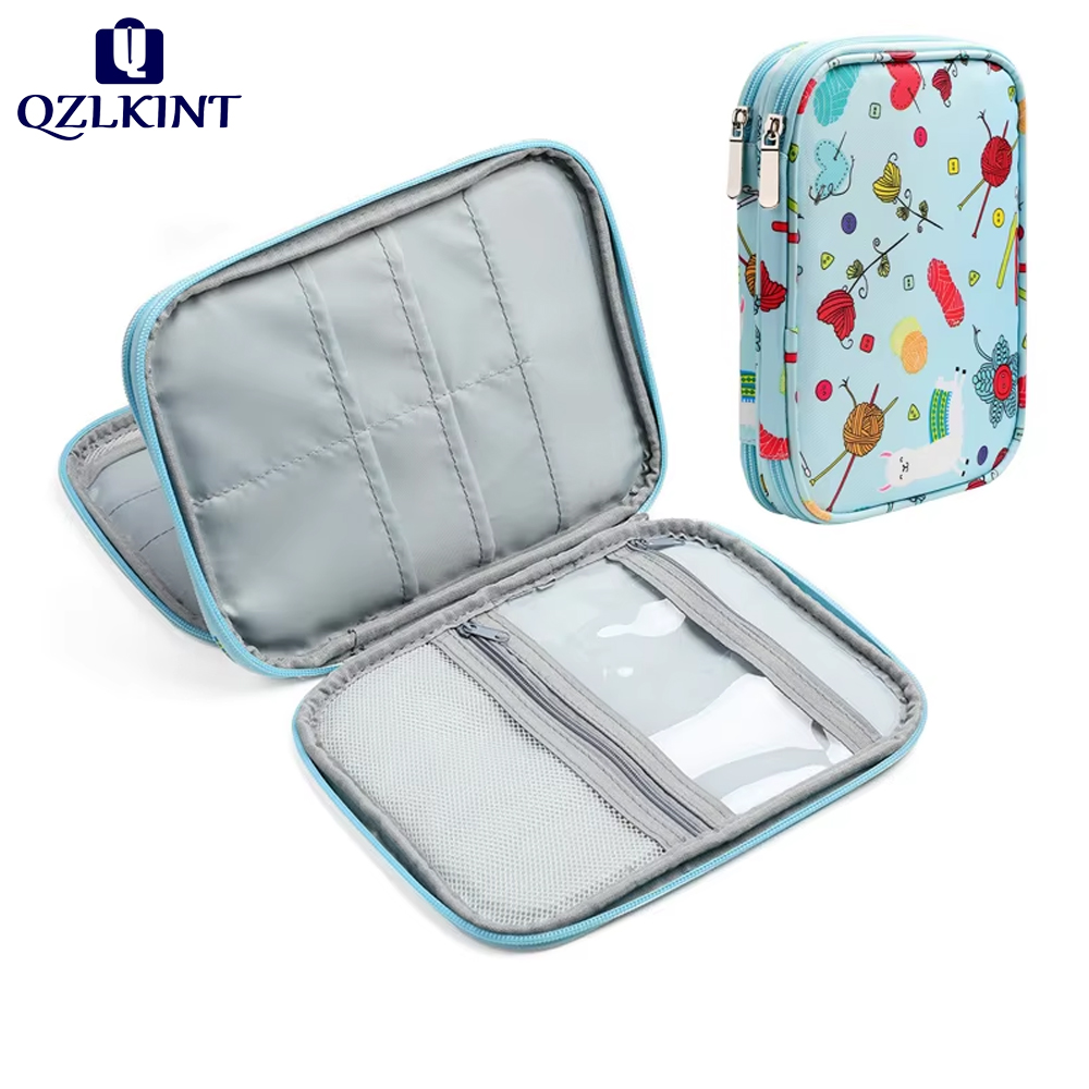 Sewing Tas - Estuche vacío para agujas de tejer,