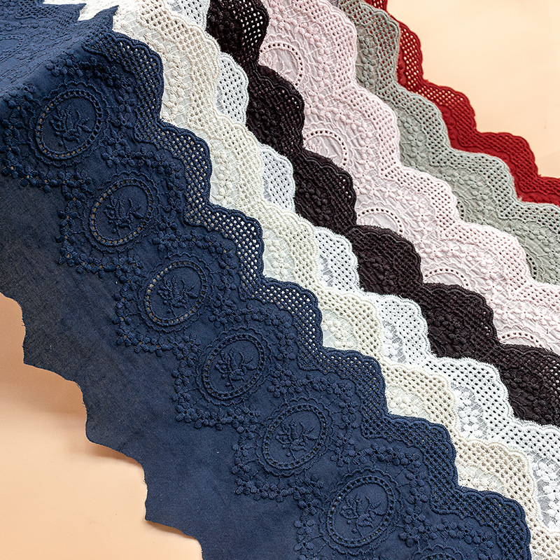 Sewing Net - Cintas de red de encaje bordadas