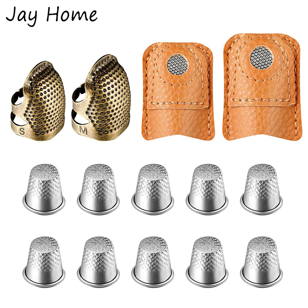 Juego de de dedal de costura,  - Sewing Thimble Metal reseña y precio