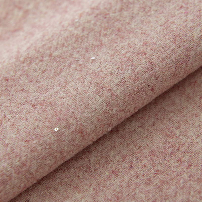 Tela de tweed con lentejuelas  - Sewing Tweed Fabric reseña y precio