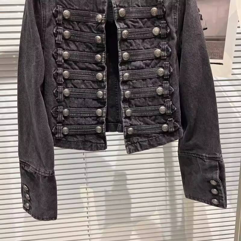 Chaqueta Corta de Mezclilla co - Sewing Jackets reseña y precio