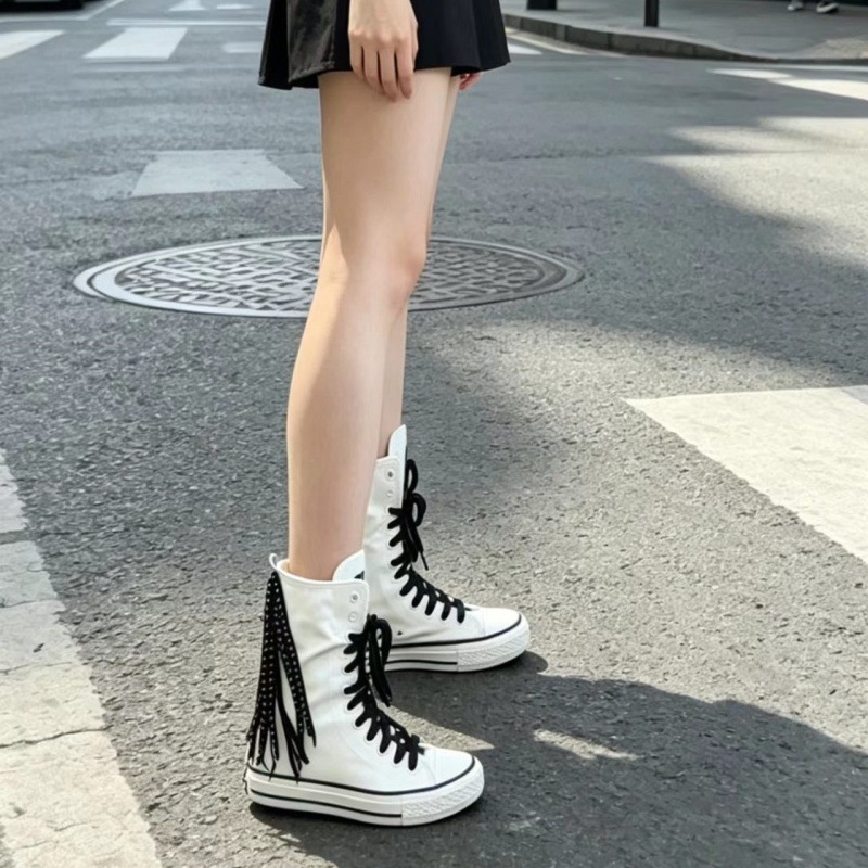 Zapatos de Lona para Mujer, Nu - Sewing Front Zipper reseña y precio