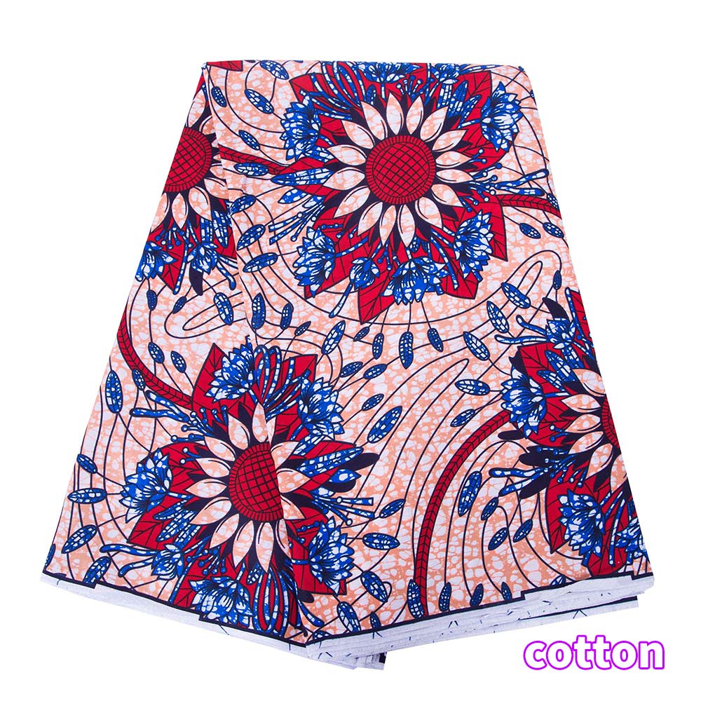 Tela africana de algodón Kente - Sewing Batik Fabric reseña y precio