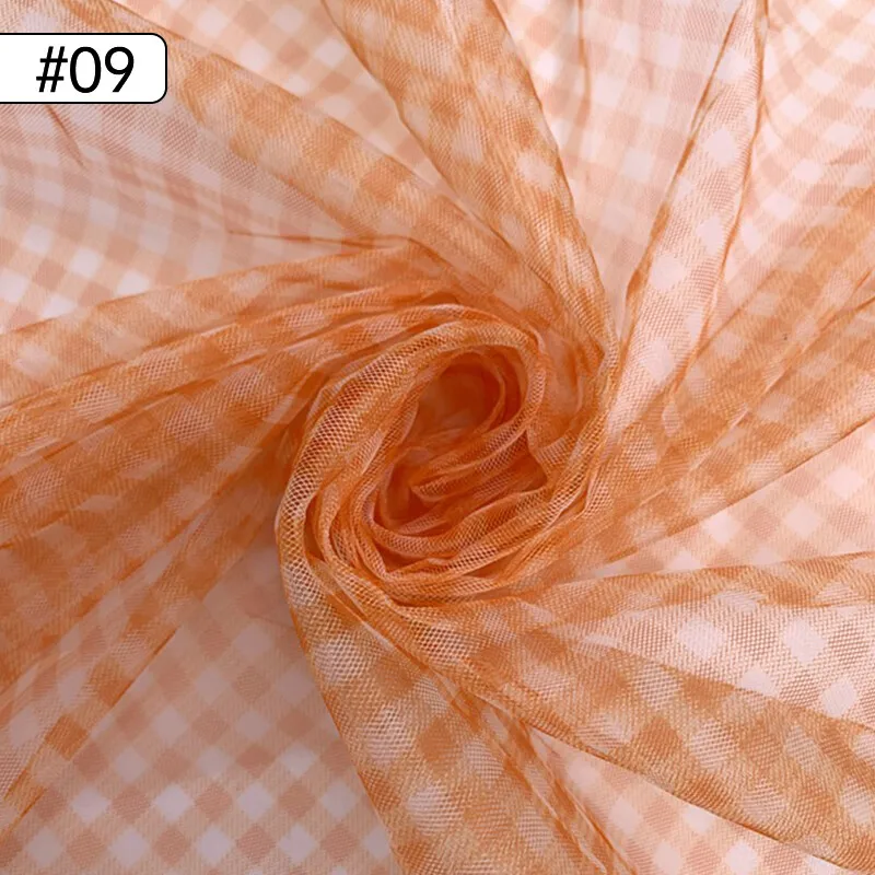 Tela de malla a cuadros de 90x - Sewing Batik Fabric reseña y precio