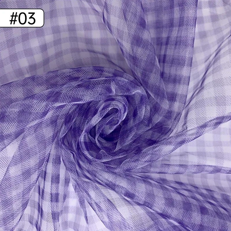 Tela de malla a cuadros de 90x - Sewing Batik Fabric reseña y precio