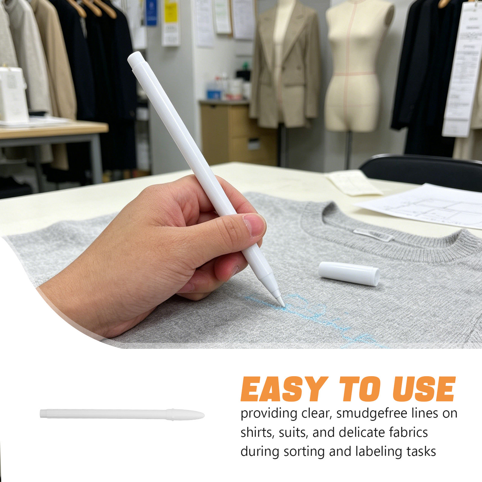 10 Marcadores de Tela Borrable - Sewing Labels reseña y precio