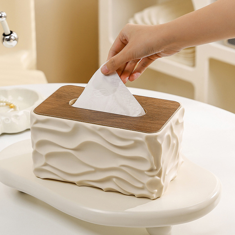 Caja de pañuelos de escritorio - Pattern Tissue Paper reseña y precio