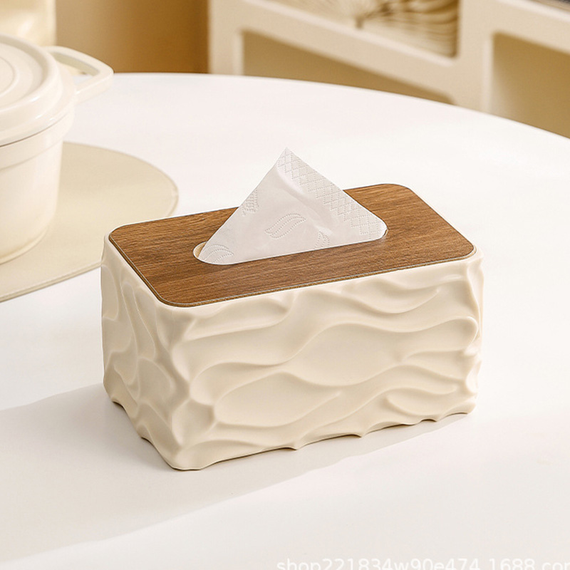 Caja de pañuelos de escritorio - Pattern Tissue Paper reseña y precio