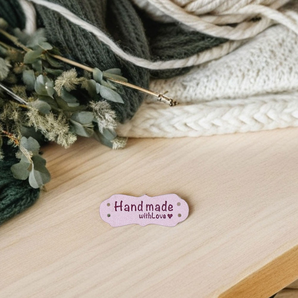 100 Etiquetas de Gamuza Hechas - Sewing Labels reseña y precio