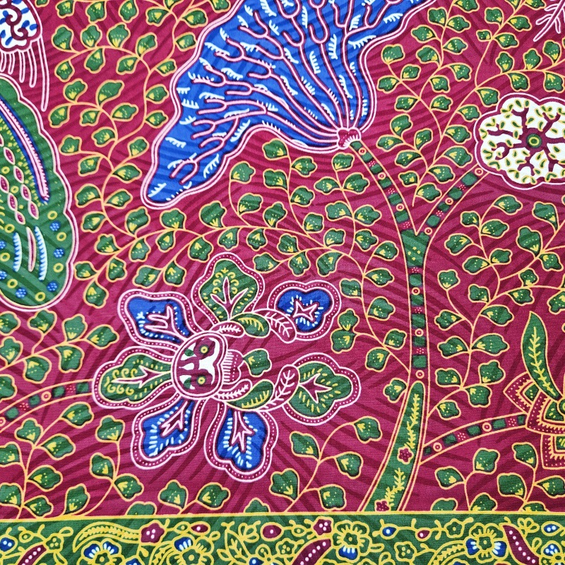 Tela de Algodón Africana Batik - Sewing Batik Fabric reseña y precio