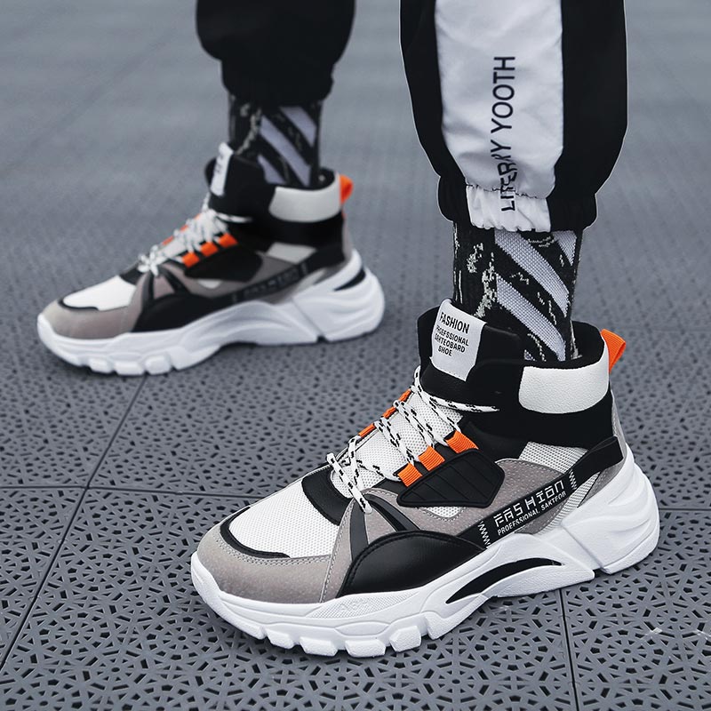 Hightop-Zapatillas deportivas  - Sewing Front Zipper reseña y precio