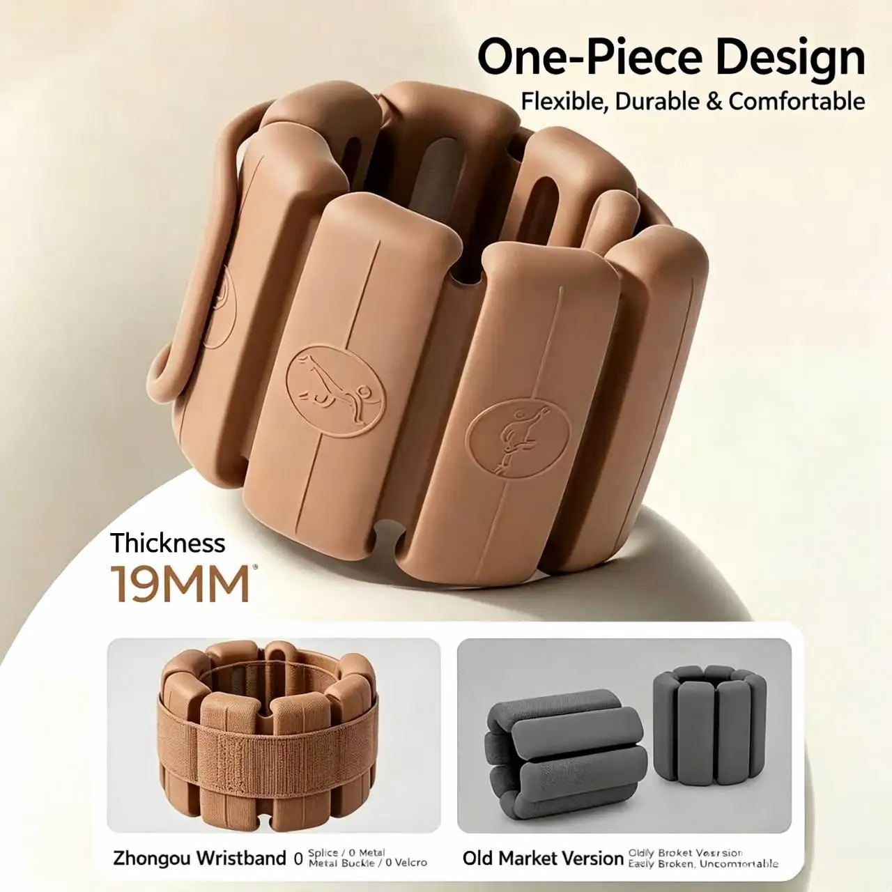 Pesas Ajustables para Muñecas, - Gripper Foot Walking reseña y precio