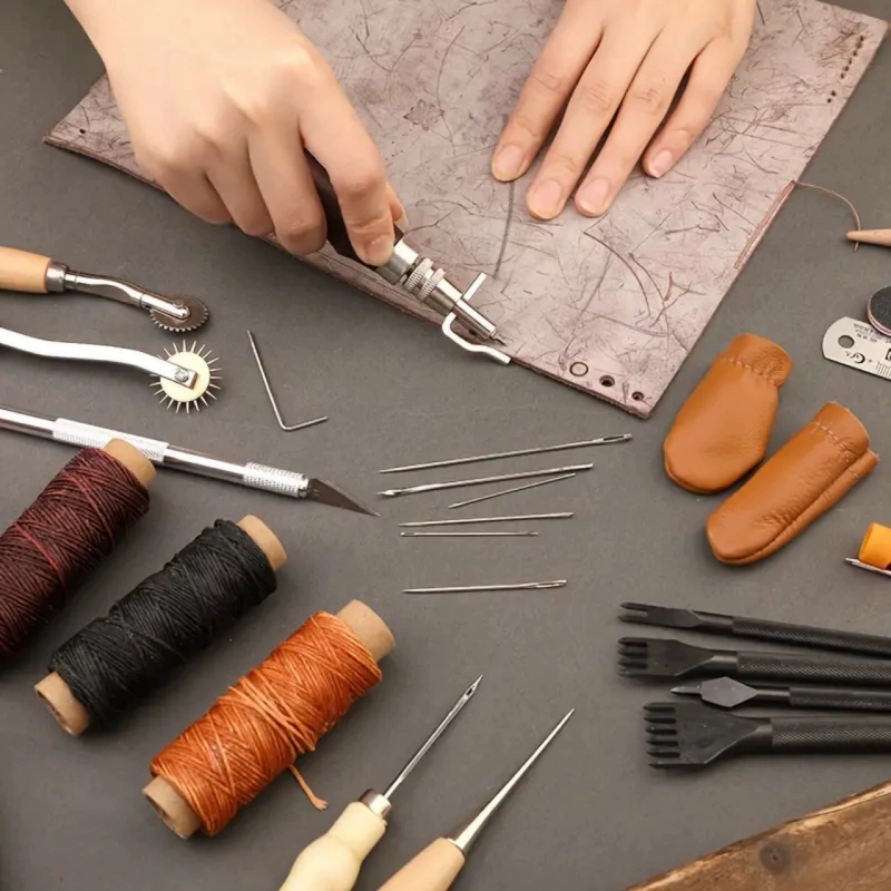 Kit de Costura de Cuero para Z - Sewing Thread Production reseña y precio