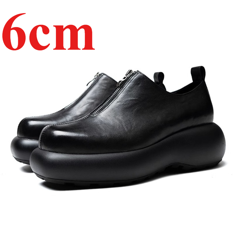 Zapatos Derby para hombre, zap - Sewing Front Zipper reseña y precio