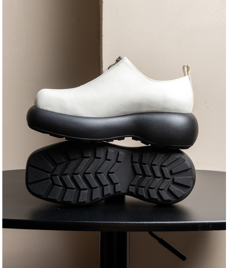 Zapatos Derby para hombre, zap - Sewing Front Zipper reseña y precio