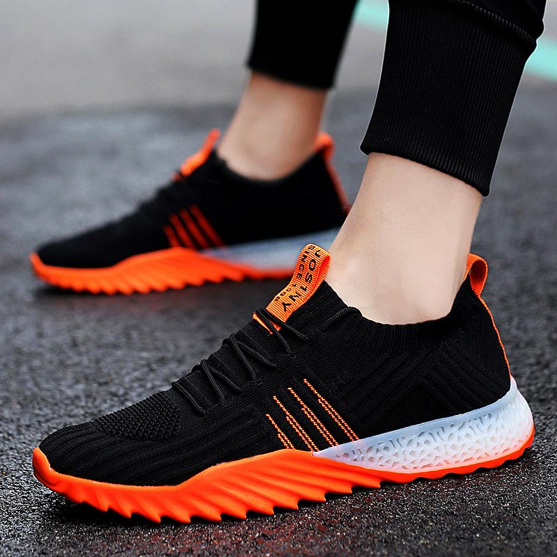 Zapatillas deportivas de malla - Sewing Front Zipper reseña y precio