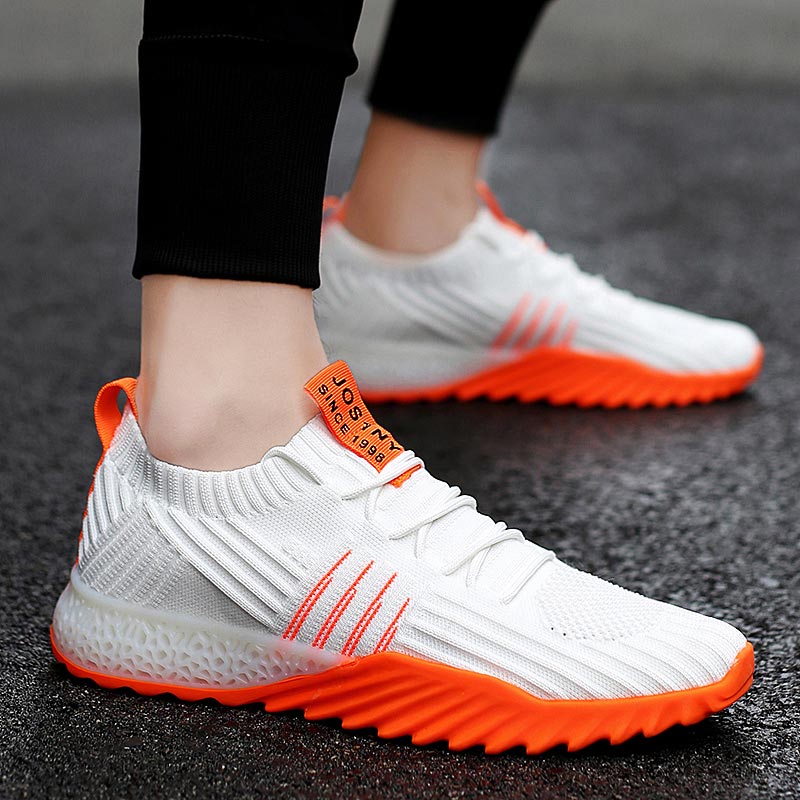 Zapatillas deportivas de malla - Sewing Front Zipper reseña y precio